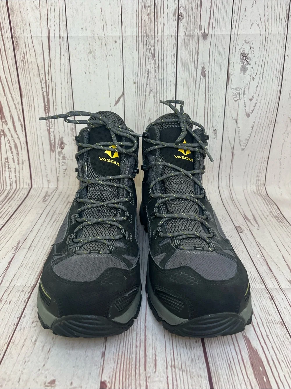 Vasque Inhaler II GTX Boots Men’s 13 Gray Trail Hiking Walking Trekking Shoes